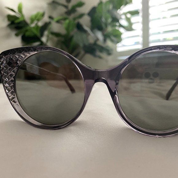 BOTTEGA VENETA Cat-Eye Acetate Sunglasses